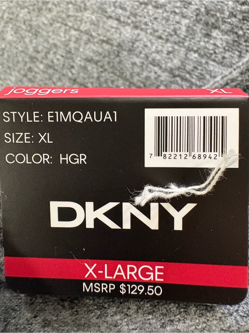 DKNY Wide Leg Sweater Joggers Cashmere Blend Gray XL NWT - Picture 10 of 12